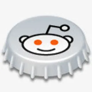 啤酒帽Reddit啤酒瓶盖啤酒瓶盖免抠