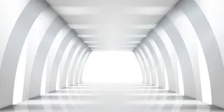 矢量3D大气空间建筑海报背景高清商务科技背景