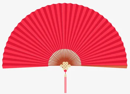 扇子免抠