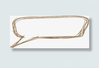 创意海报效果设计会话框免抠