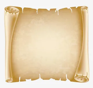 古风卷轴素材免抠