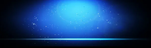 蓝色梦幻淘宝海报背景