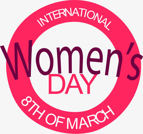 三八节女生节标签免抠