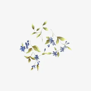 紫色小花免抠