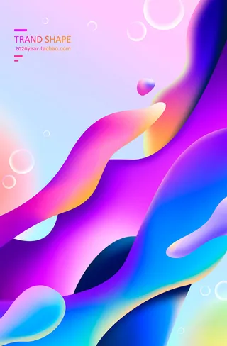 紫色纹理波浪高清