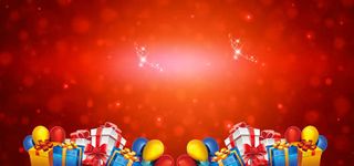 淘宝天猫双红色背景