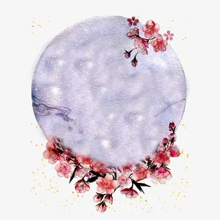 唯美中国古风边框免抠