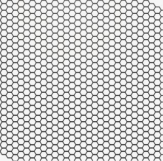 简约灰色蜂巢免抠