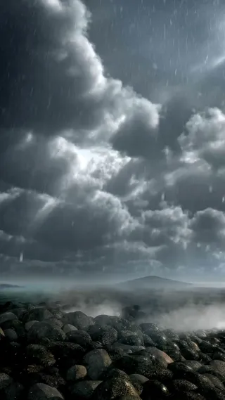 乌云密布背景高清