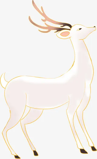 孤单的麋鹿王免抠