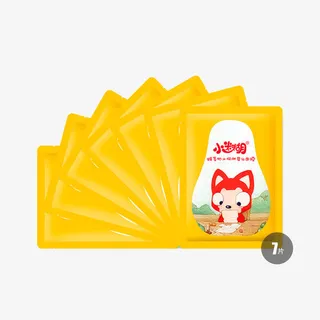 小迷糊蜂蜜锁水润肤蚕丝面膜免抠