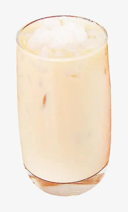 椰果粒珍珠奶茶免抠