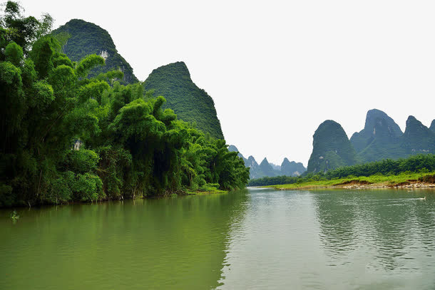 桂林漓江风光免抠