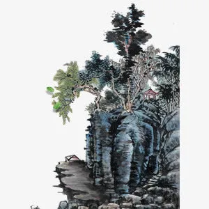 山水画免抠