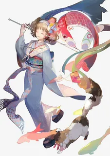 和风少女免抠 和风少女免抠