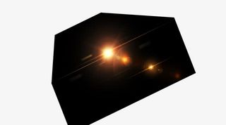 黑夜星光效果免抠