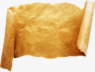 古典牛皮纸免抠