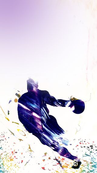 彩色秋季运动会篮球比赛H5背景素材高清