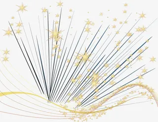 发光爆炸特效辐射带boom装饰免抠
