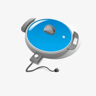 卡通火锅炉模型免抠