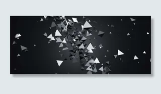 精美几何背景设计素材高清