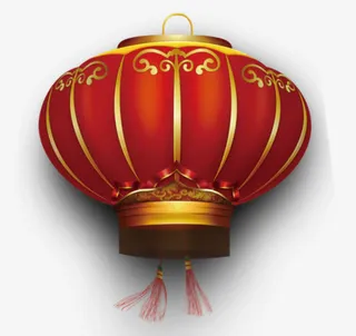 红灯笼免抠