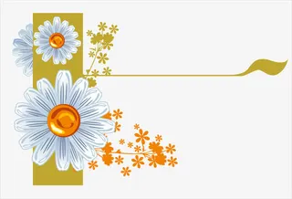 花纹兑换券免抠