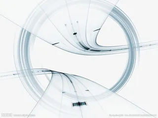 圆圈动感线条免抠