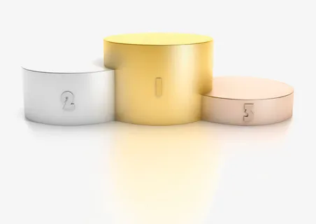 圆形台阶图案免抠