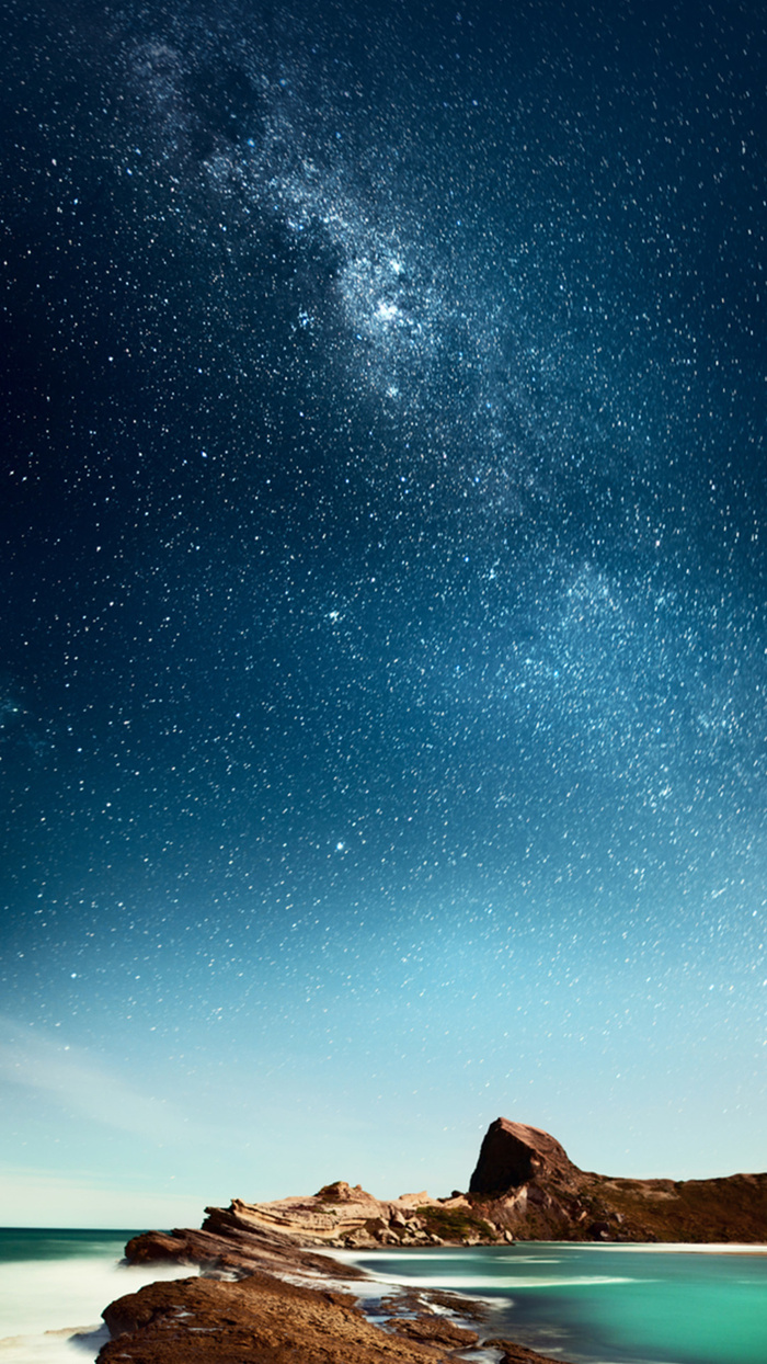 绝美星空H5背景高清