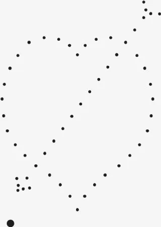 点线面构图底纹角花素材免抠