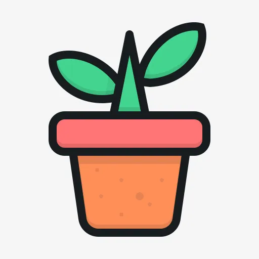 花朵可爱小图标免抠