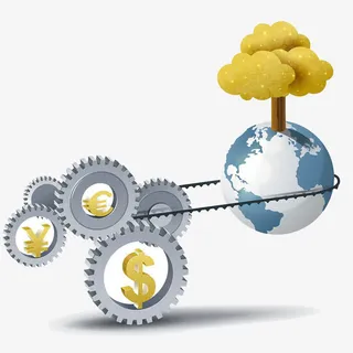 全球金融插画免抠