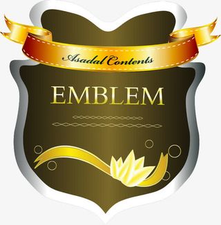 欧式盾牌装饰免抠