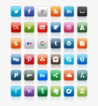 知名网站图标集合免抠