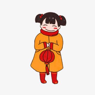 新年红灯笼免抠