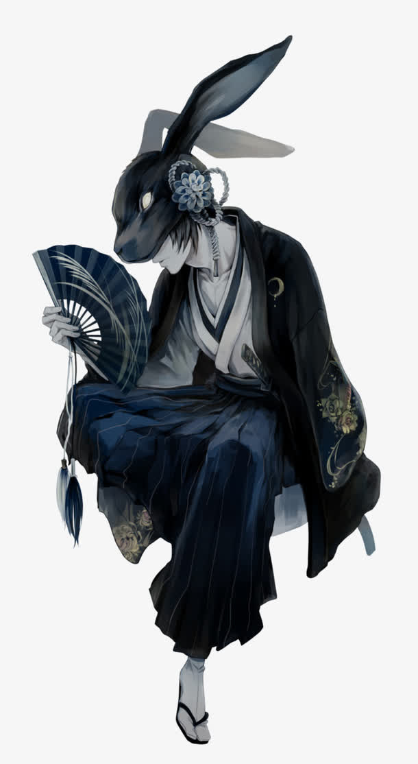 兔子少年免抠