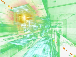 科技穿梭光效免抠