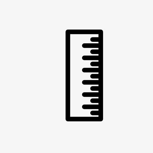 标尺图标免抠