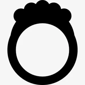 结婚戒指图标免抠
