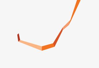 手绘渐变色彩条形免抠