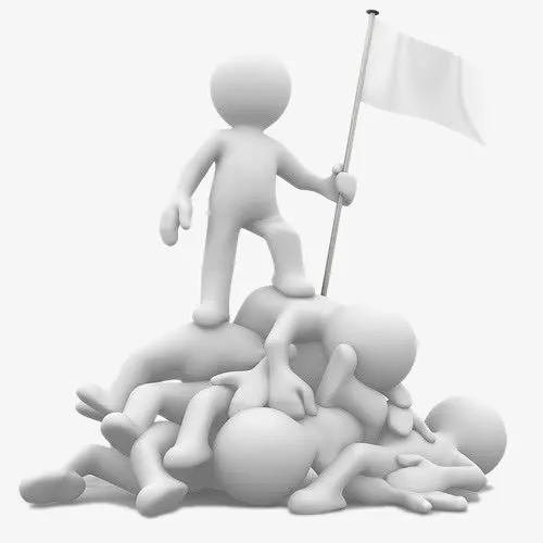 胜利的3D小人免抠