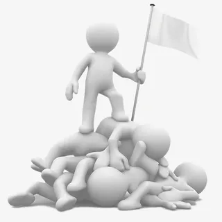 胜利的3D小人免抠