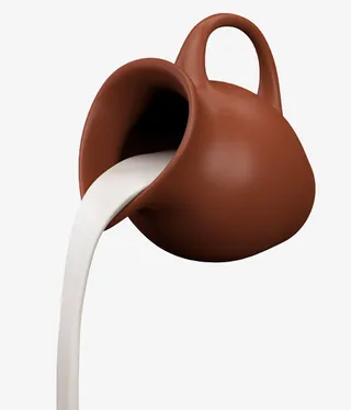 罐子里的牛奶免抠