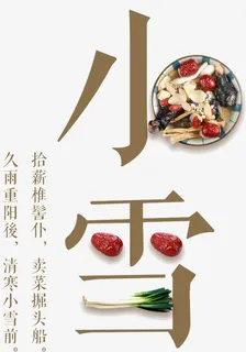 中国风节气小雪免抠