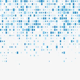 科技蓝色方块背景免抠