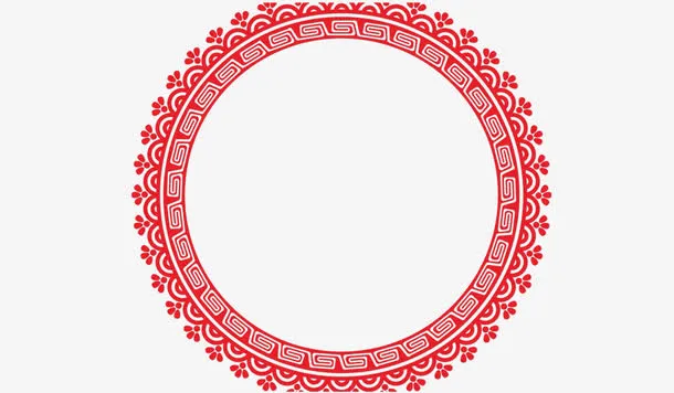 中国风边框纹理免抠