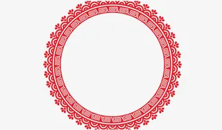 中国风边框纹理免抠