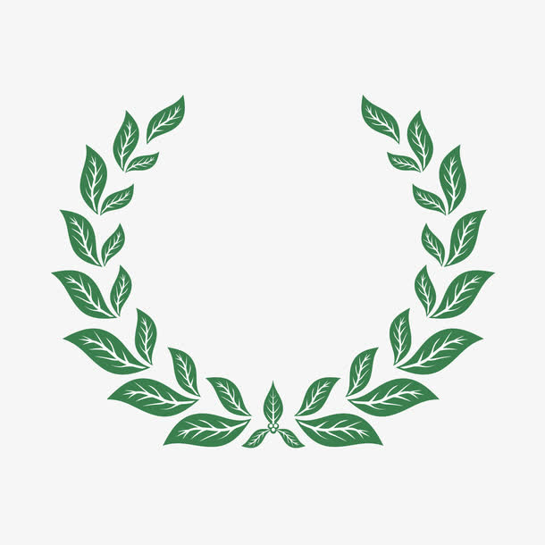 绿叶边框免抠