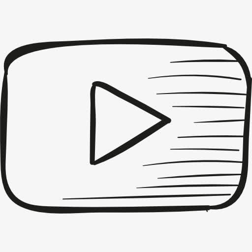 YouTube的标志图标免抠